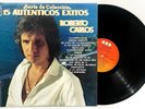 ROBERTO CARLOS 15 Autenticos Exitos LP Vinyl Album 1983 MEXICO CBS LA CARCACHITA