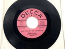 Bunny Sigler Will You Love Me Tomorrow Comparatively Speaking Decca Promo 45 7”