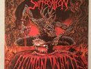 SUFFOCATION - HUMAN WASTE + INSERT - 1991 GERMAN ISSUE - EXCELLENT