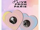TAYLOR SWIFT LOVER (LIVE FROM PARIS) HEART SHAPED VINYL In Hand - NEW / UNOPENED