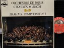 BRAHMS Symphony No 1 CHARLES MUNCH Concerts Conservatoire HMV EMI CVB 2085 ED1