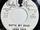 John Fred And His Playboys – Outta My Head 1966 Soul PROMO NOS NM GARAGE Paula