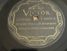 Victor 78 RPM Bill Helms Uptown County Band - Roscoe Trillion V-40079 V+