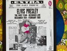 Elvis Presley The First Year Vinyl LP Record Blue VG