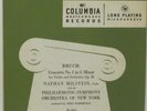 Max Bruch, Nathan Milstein With The Philharmonic-Symphony Orchestra Of New York