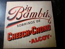 CHEECH AND Y CHONG BIG BAMBU LP RECORD WITH PAPER