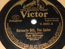Victor V-40043 Bud Billings Barnacle Bill, The Sailor / How To Make Love 78 RPM