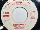 Northern Soul 45 Rpm Linda Lloyd Columbia “Breakaway/Little Things Like That”