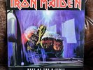 Iron Maiden Best of the B Sides 4 LP Red Black Vinyl Set #127/500