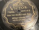 Irish MICHAEL COLEMAN 1927 VICTOR 20916 78 RPM TOP Fiddle Violin Instrumental