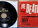 THE BEATLES W/TONY SHERIDAN 45 PICTURE SLEEVE MGM 13227 “WHY/CRY FOR A SHADOW”