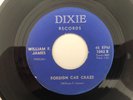 '64 Rockabilly 45 WILLIAM F. JAMES Foreign Car Craze DIXIE hear