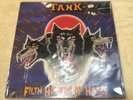 Tank Filth Hounds Of Hades OG 1982 UK Metal LP w Ltd Ed 7