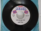 45 rpm Johnny Rebel #504 Kajun Klu Klan /LOOKING FOR A HANDOUT
