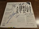 Diana Ross, The Temptations & Supremes Vinyl Record & Photos Signed Autographed