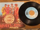 BEATLES 45 *EMI/Parlophone *(ITALY)*Sgt Peppers/Help From My Friends/Day in Life