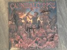 SIGNED Cannibal Corpse – Chaos Horrific (2023) Limited Edition Blue & Black