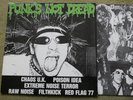 VARIOUS – PUNK’S NOT DREAD LP– Nr MINT A1/B1 UK 1991 PUNK CHAOS UK EXTREME NOISE