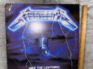 VG+ Metallica – Ride The Lightning - 1984 Original US Elektra Vinyl LP 60396-1
