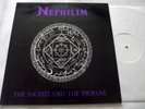 FIELDS OF THE NEPHILIM   THE SACRED AND THE PROFANE ** Rare LP WHITE LABEL.