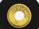 ROCKABILLY  45  - CARL PERKINS - MATCHBOX  /  YOUR TRUE LOVE   -HEAR- 1957 SUN