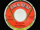 Northern Soul 45 - Commands - Hey It's Love - Back Beat - VG++ promo
