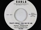 Northern Soul 45 - Deon Jackson - That's What You Do To Me - Carla VG+