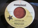 Rockabilly, Charlie McCoy, Harpoon Man, Monument promo # 870, vg++