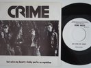 CRIME Hot Wire My Heart STUNNING COND RARE orig 1976 US punk 7