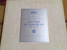 Bach 6 Cello suites Fournier Box 3 LP's Archiv Mono 1ed APM Germany Mint TOP
