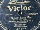 Billy Murray Charles Hart - Last Long Mile / K-K-Katy Victor Batwing 78 WWI