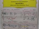 LP - Karlheinz STOCKHAUSEN - MANTRA - german Press - DGG - FOC