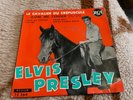 ELVIS PRESLEY French EP 45 LE CAVALIER DU CREPUSCULE LOVE ME TENDER  blue label
