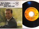 Marty Robbins / Devil Woman / 45rpm w/ Picture Sleeve / Columbia 1962 / NM+