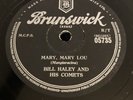 Bill Haley & the Comets It's a Sin / Mary, Mary Lou Brunswick 05735 E