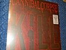 Cannibal Corpse Kill LP Limited Edition 180g Black Vinyl 2 Side Poster