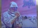 DEATH - LEPROSY LP Orginal Vinyl 1988 UK Under One flag w/ OIS MASSACRE EX/EX+