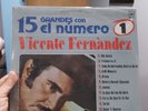 LP VINYL VICENTE FERNANDEZ.- 15 GRANDES CON EL NUMERO UNO. ( BRAND NEW )