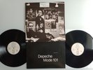 DEPECHE MODE GREEK 2 X VINYL LP 101 + BOOKLET & HYPE PROMO STICKER STRANGELOVE