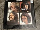 The Beatles Let It Be Capitol Purple Lable Vinyl LP Record Album Shrink Poster