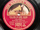 MARLENE DIETRICH - ‘FALLING IN LOVE AGAIN’ THE BLUE ANGEL BERLIN 1930 HMV 78