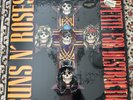 Appetite For Destruction Guns N' Roses LP 1987 Sound Warehouse Hype Sticker