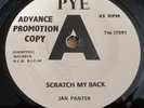 JAN PANTER- Scratch My Back - REPRO/REISSUE. HEAR IT