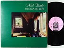 Nick Drake - Five Leaves Left LP - Island UK VG+