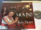 KAY STARR-MOVIN' -UK STEREO 1959 CAPITOL VINYL LP+INNER (EX+/NM)