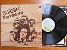Bob Marley & The Wailers 'Burnin' LP SMAS 9338 1973 Sterling Pink Rim LA Press