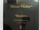 BRUNO WALTER ⸺ BRAHMS the 4 symphonies ⸺ CBS 3xLPs box STILL SEALED