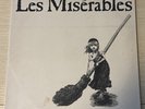 les miserables ( FRENCH LANGUAGE CAST )  SOUNDTRACK OST LP  RARE FRENCH PRESS