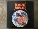 NUCLEAR ASSAULT- HANDLE WITH CARE+ INNER - UK 1989 ISSUE - VERY GOOD++