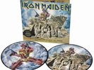 IRON MAIDEN LP x 2 Somewhere Back In Time DBL PICTURE DISC Vinyl Best Of 1980-90